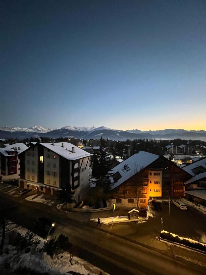 L'Eperon Center Crans Wonderful View Daire Dış mekan fotoğraf