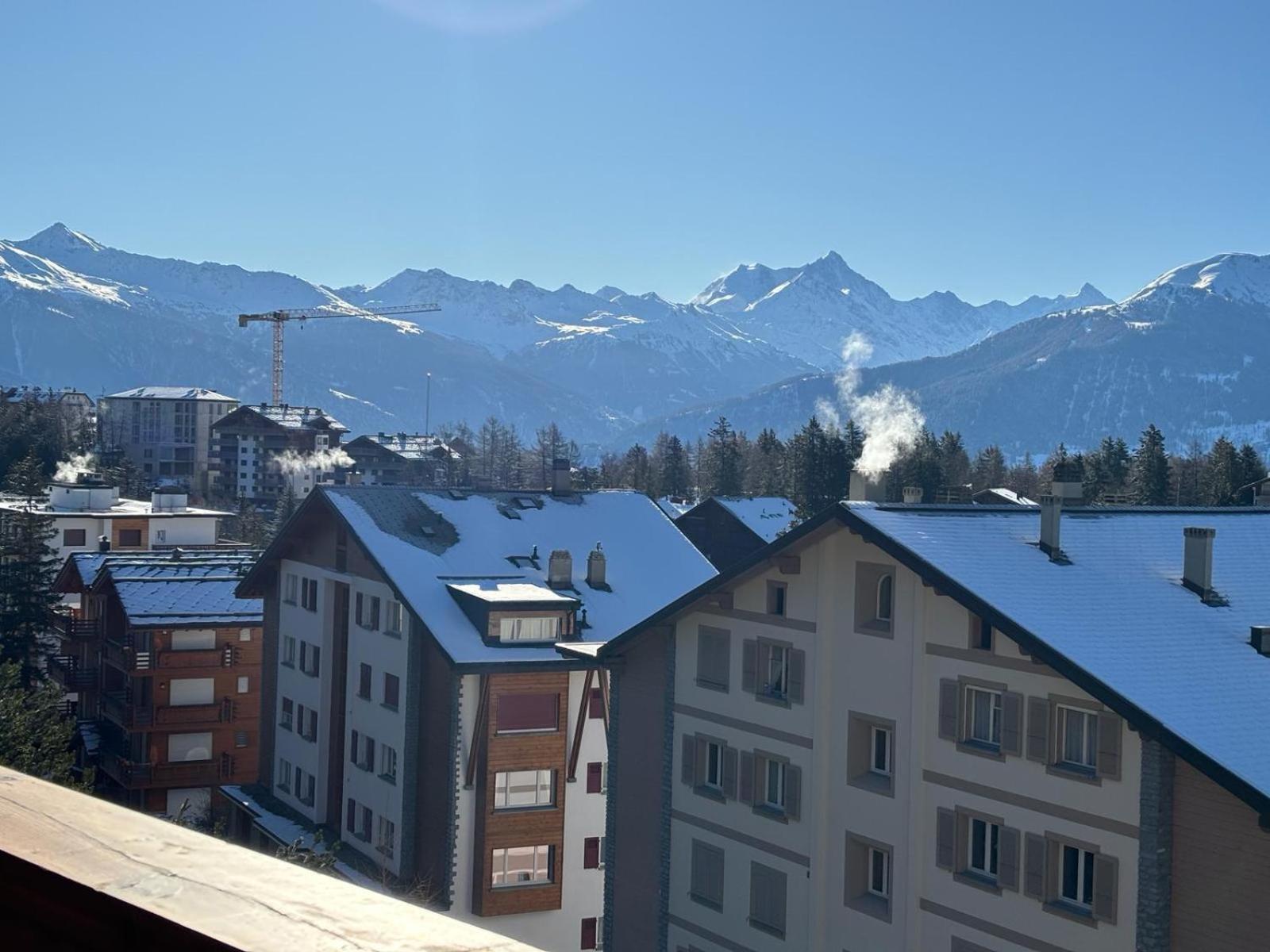 L'Eperon Center Crans Wonderful View Daire Dış mekan fotoğraf