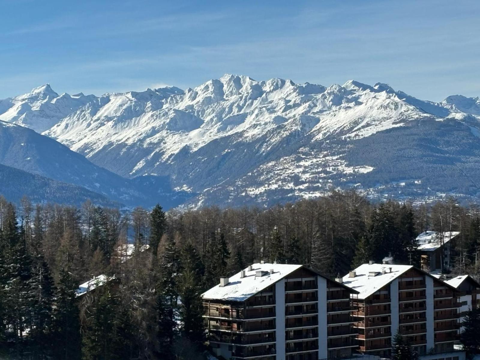 L'Eperon Center Crans Wonderful View Daire Dış mekan fotoğraf