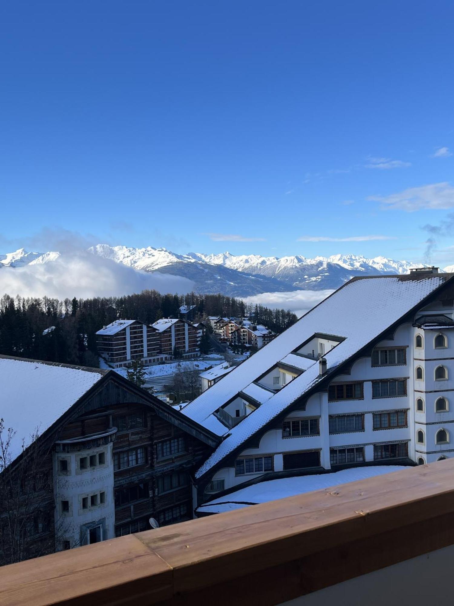 L'Eperon Center Crans Wonderful View Daire Dış mekan fotoğraf