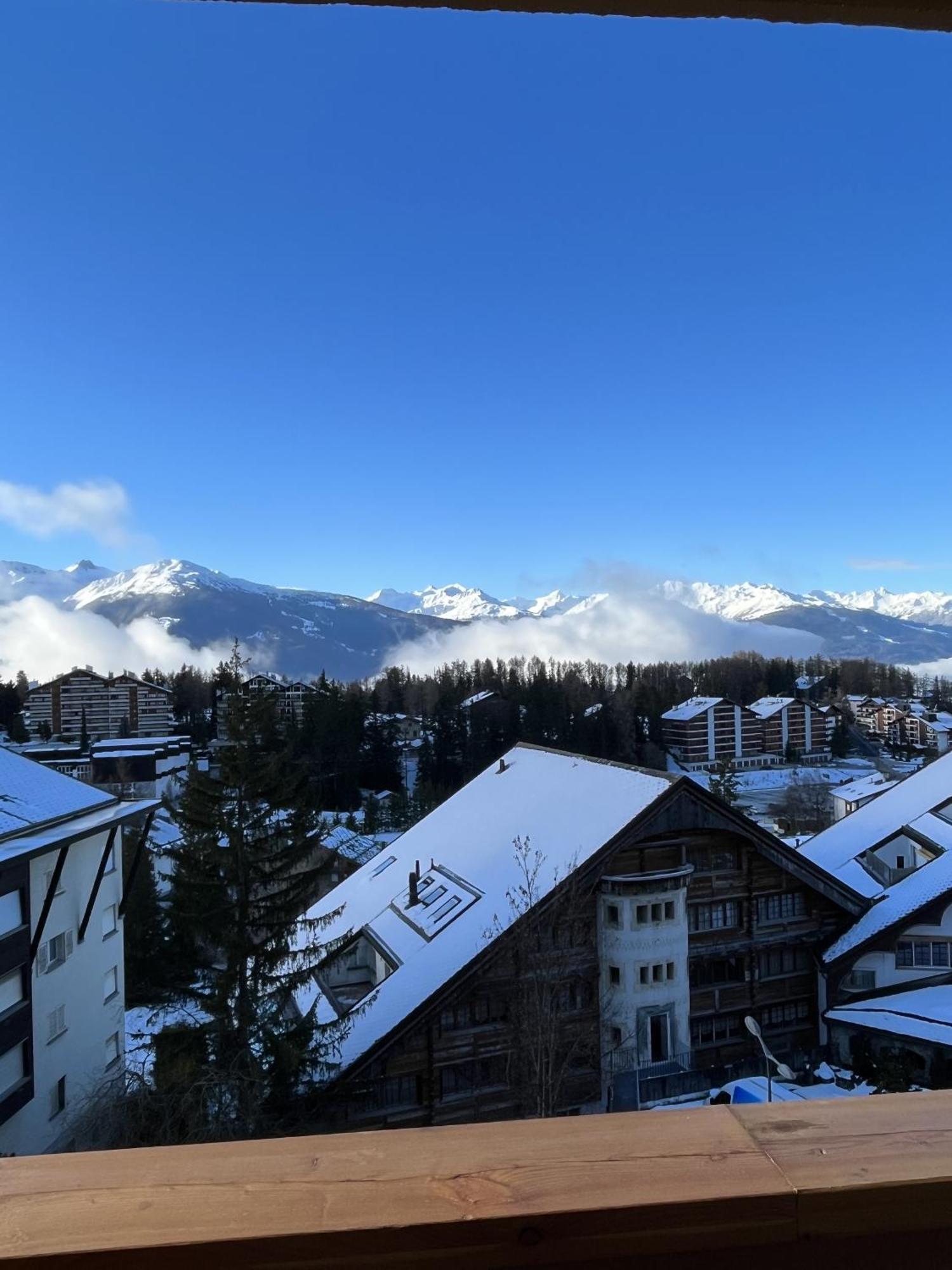 L'Eperon Center Crans Wonderful View Daire Dış mekan fotoğraf