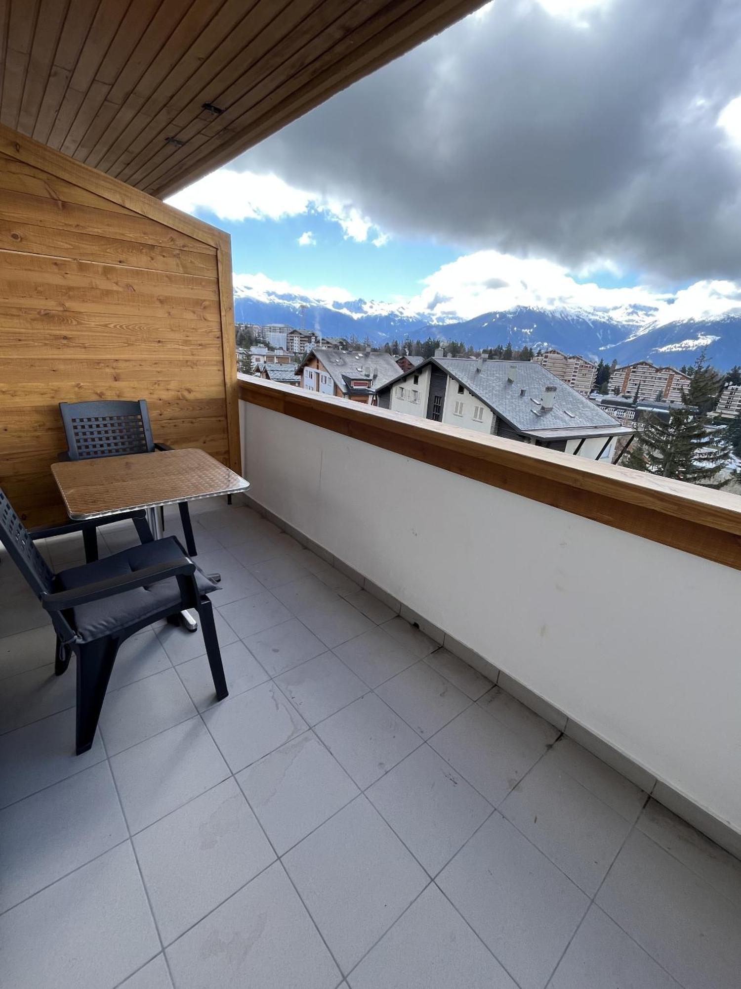L'Eperon Center Crans Wonderful View Daire Dış mekan fotoğraf