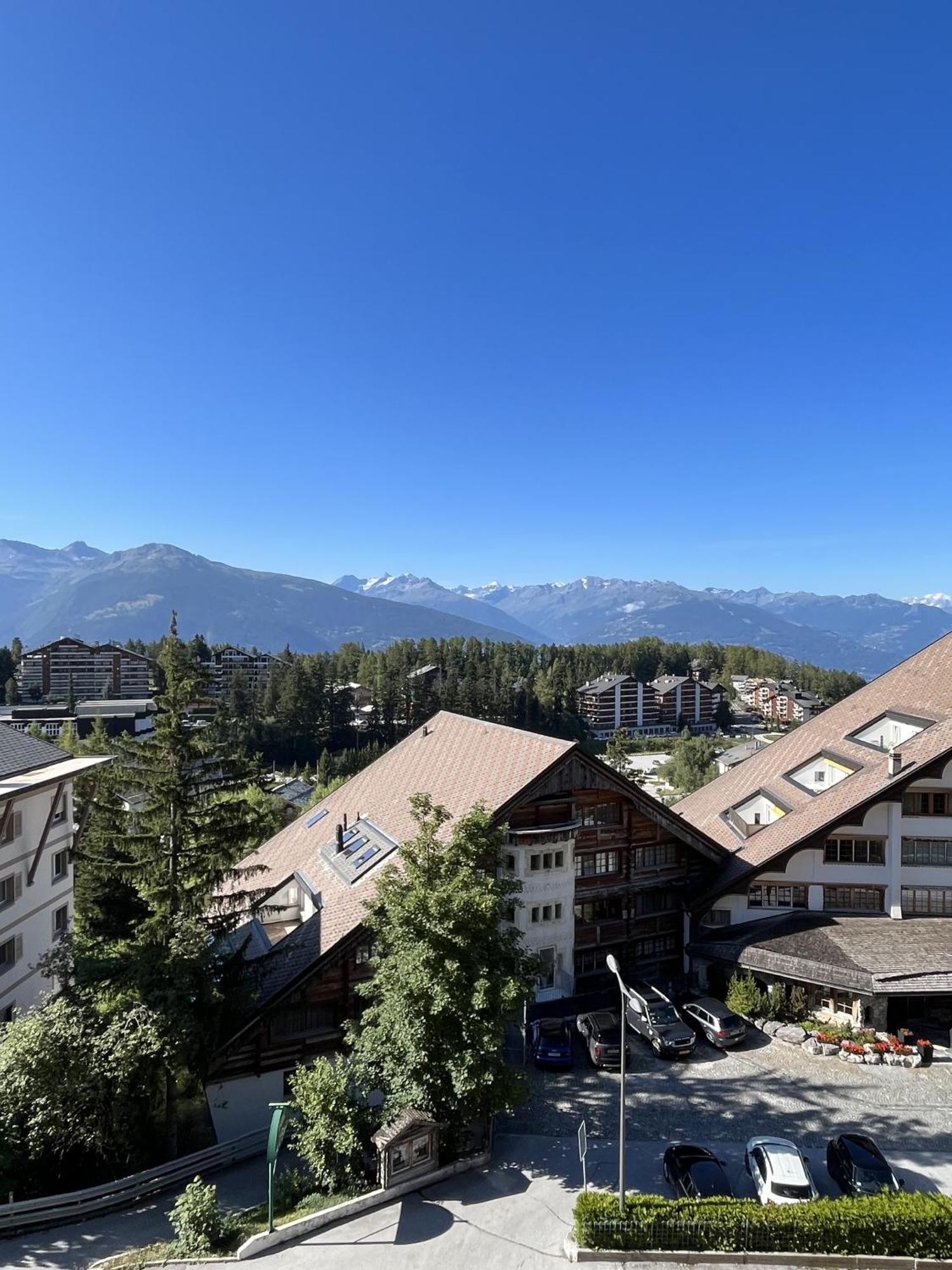 L'Eperon Center Crans Wonderful View Daire Dış mekan fotoğraf
