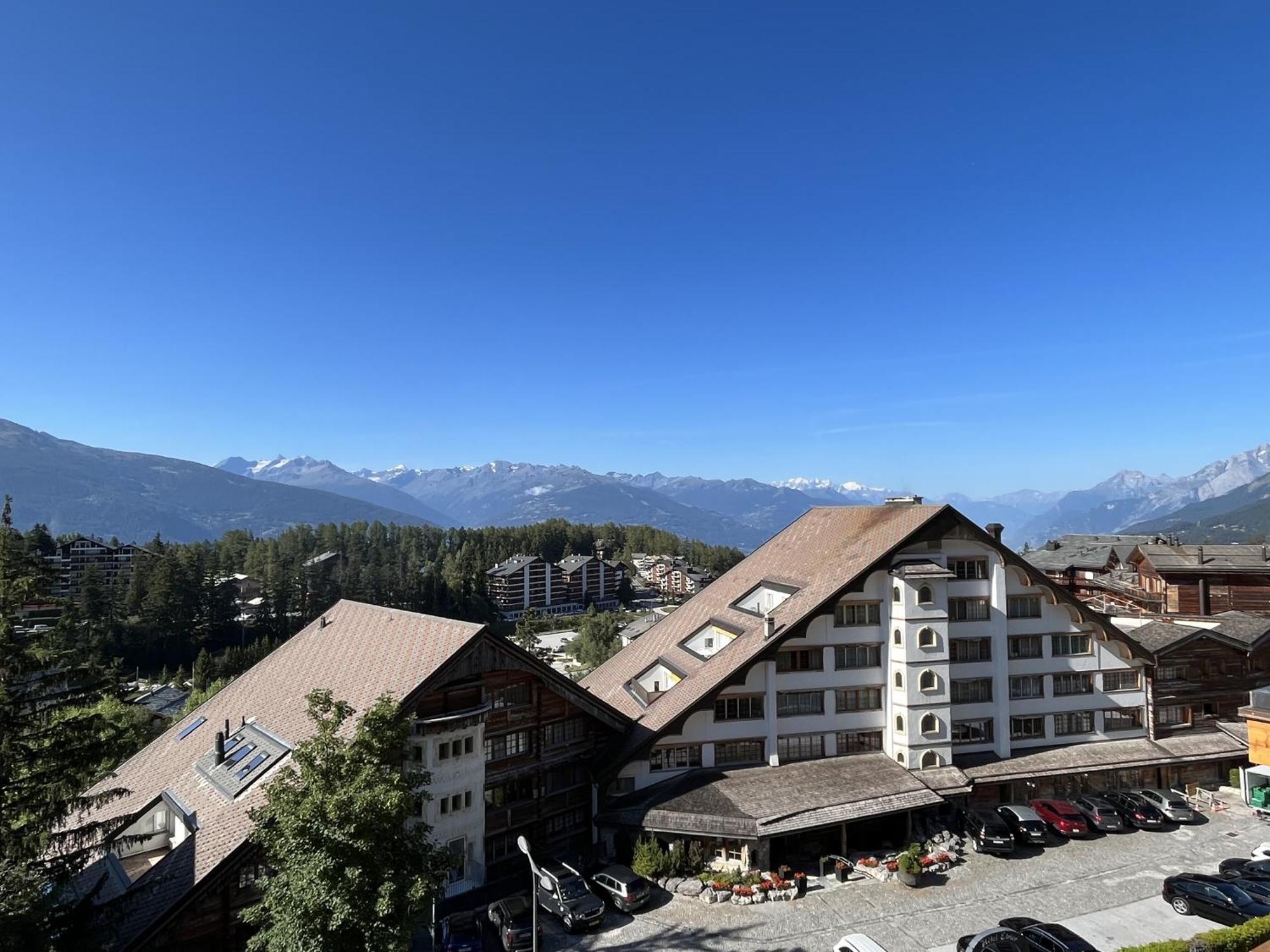 L'Eperon Center Crans Wonderful View Daire Dış mekan fotoğraf