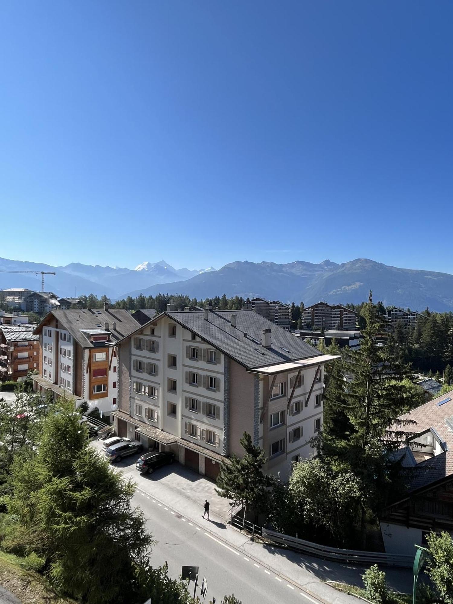L'Eperon Center Crans Wonderful View Daire Dış mekan fotoğraf