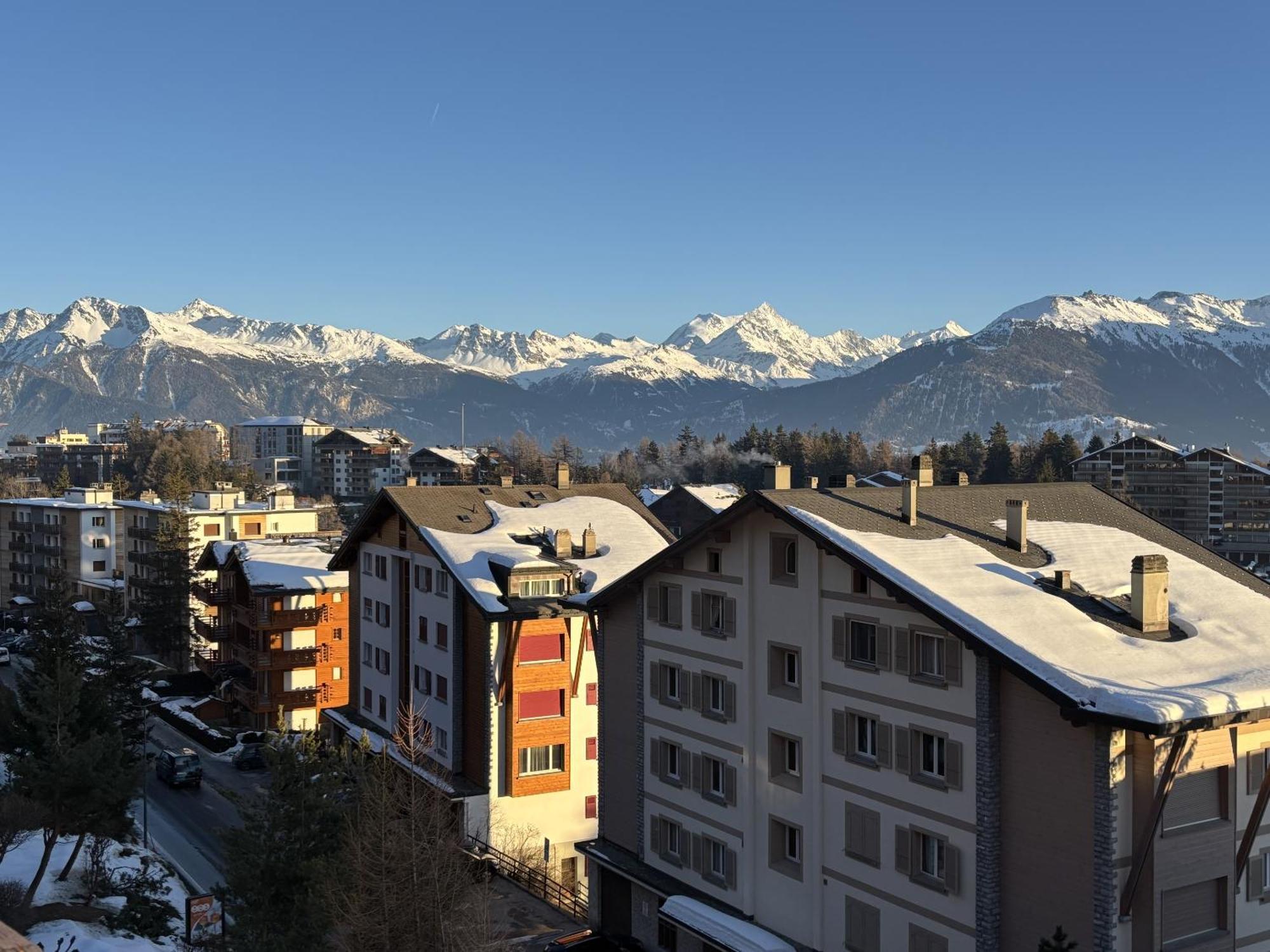 L'Eperon Center Crans Wonderful View Daire Dış mekan fotoğraf