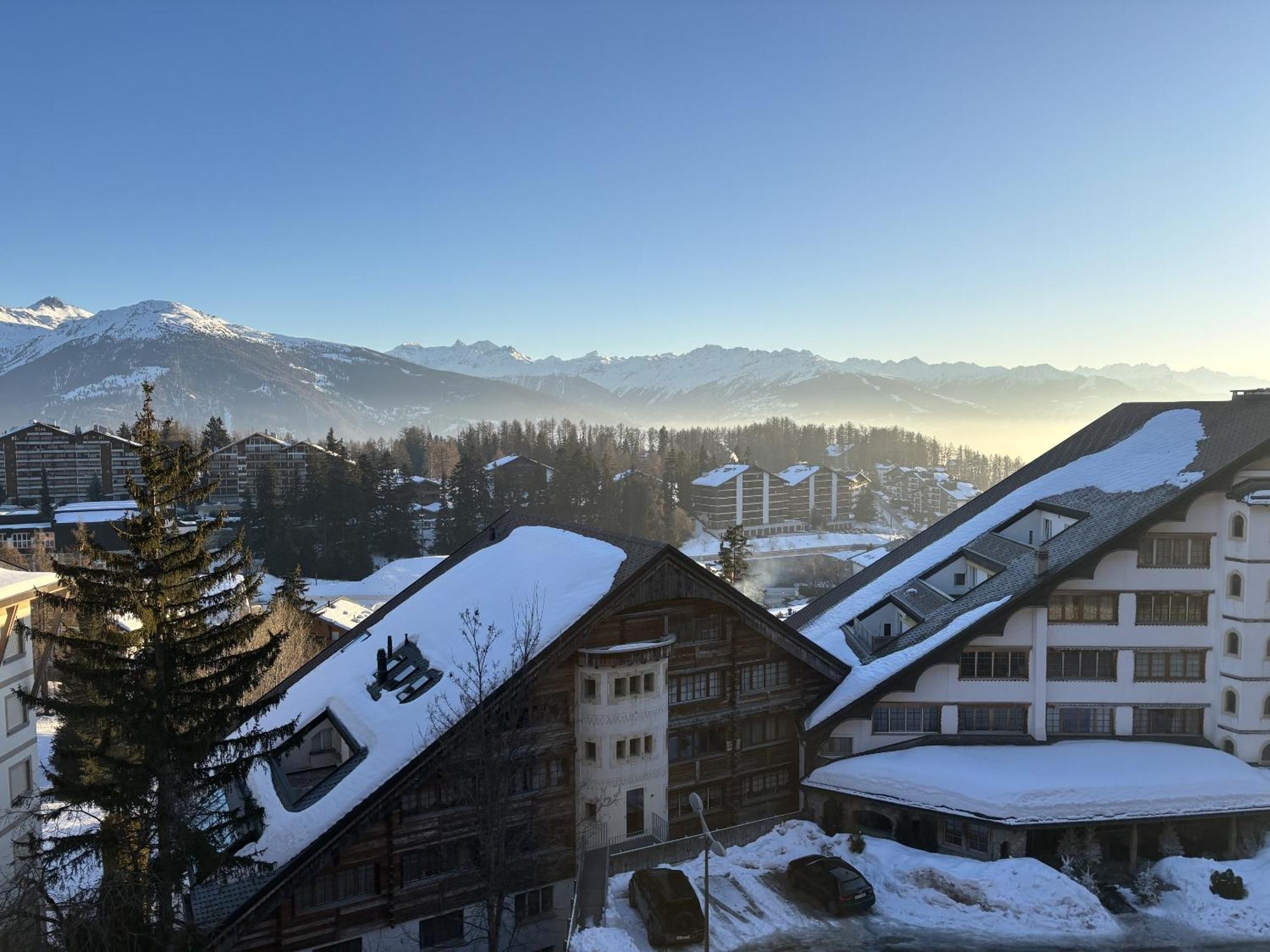 L'Eperon Center Crans Wonderful View Daire Dış mekan fotoğraf